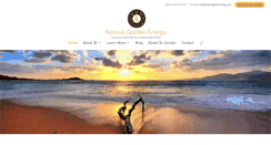 Desktop Screenshot of naturalgoldenenergy.com